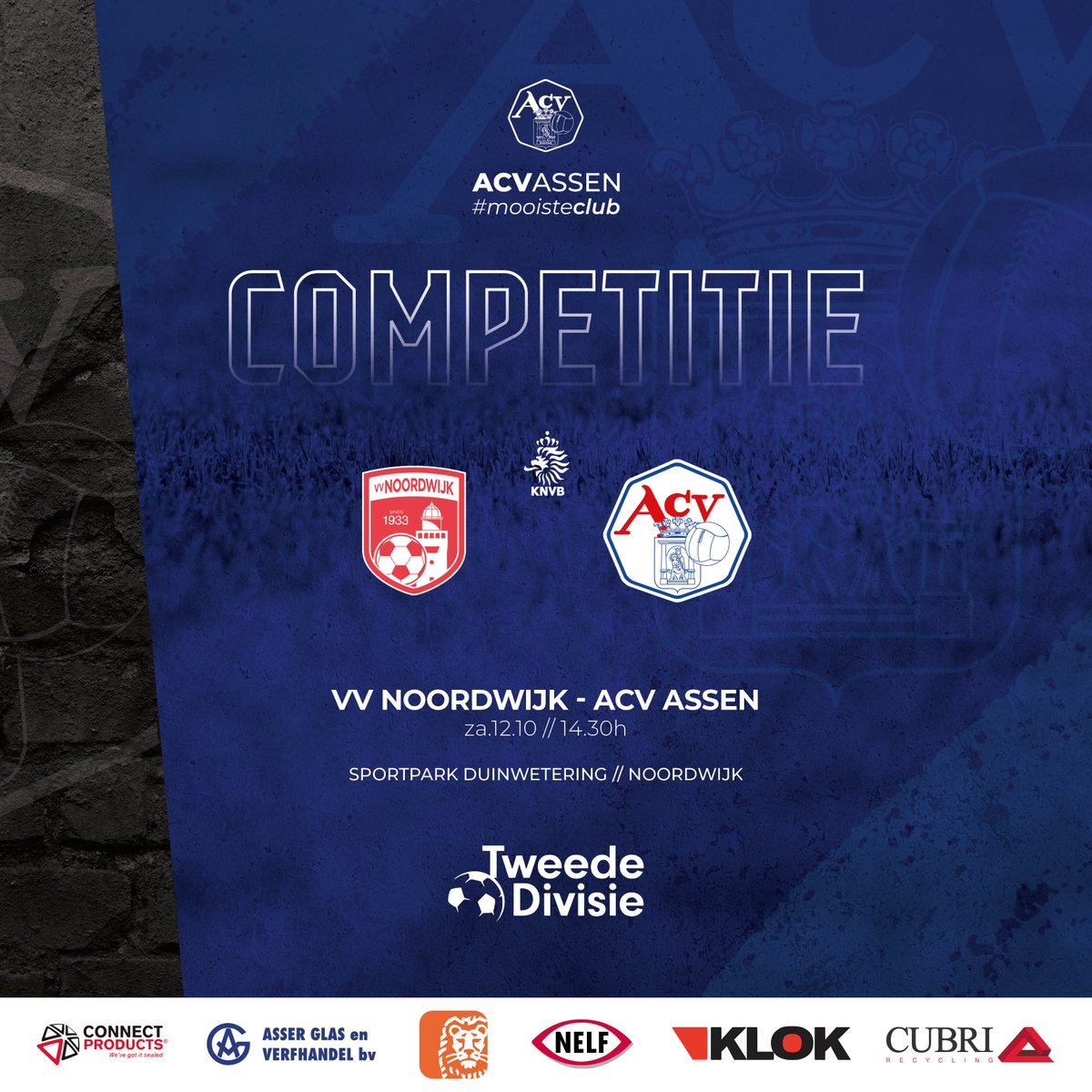 📝 𝐕𝐎𝐎𝐑𝐁𝐄𝐒𝐂𝐇𝐎𝐔𝐖𝐈𝐍𝐆 | ACV op bezoek bij VV Noordwijk #nooacv #mooisteclub 

➡️ acvassen.nl/113/88777/-sel…