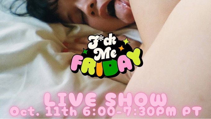 this Friday ;) https://t.co/zZDURt58aY