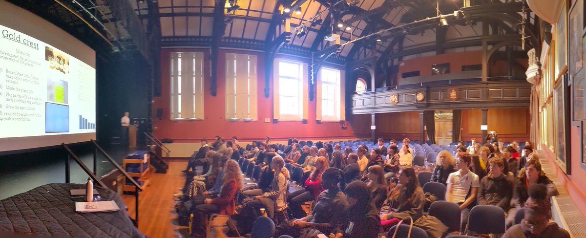 Alleyns_Science's tweet photo. Great evening launching the Gold @CRESTAwards with the @AlleynsPartners, 60 Year 12 students from Alleyn's and local schools heard about previous projects from Year 13s and then began planning their own. #AlleynsSTEM #AlleynsScience https://t.co/Sj3gjXe3Mm