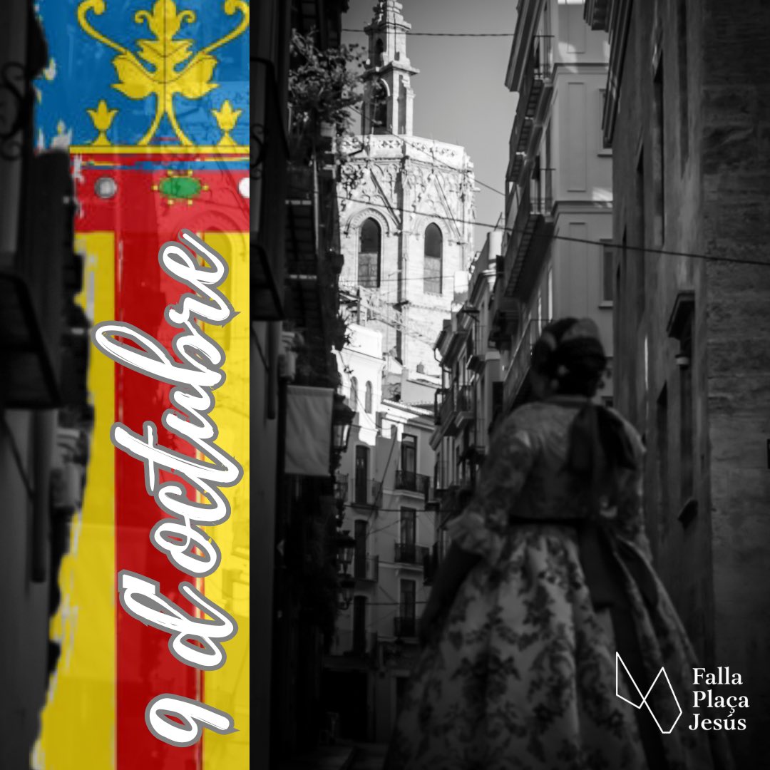 Feliç 9 d’octubre 💙❤️💛 
#fpj #9 #valencia #falles #comunitatvalenciana <a href="/AgrumercatJesus/">Fed. Agr. Falles Mercat Jesús</a>
