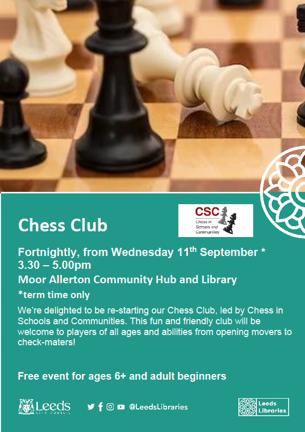 ch_moor's tweet photo. Please come along and join the chess club today from 3.30pm to 5pm. Are you ready for that Check-mate♟️, can't wait to see you https://t.co/yKPBnpRTRE