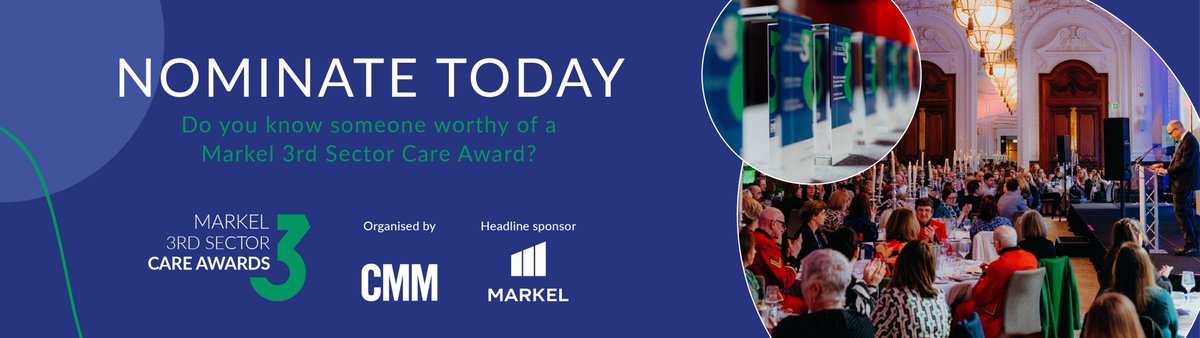 Do you work for or know of an organisation that is #NotForProfit or reinvesting its profits in to the support it offers?
Are you/they making a positive difference to peoples lives?
If yes, Have you nominated for the <a href="/MarkelUK/">Markel UK</a>  #3rdSectorCareAwards? 👉
caremanagementmatters.co.uk/3rd-sector-car…