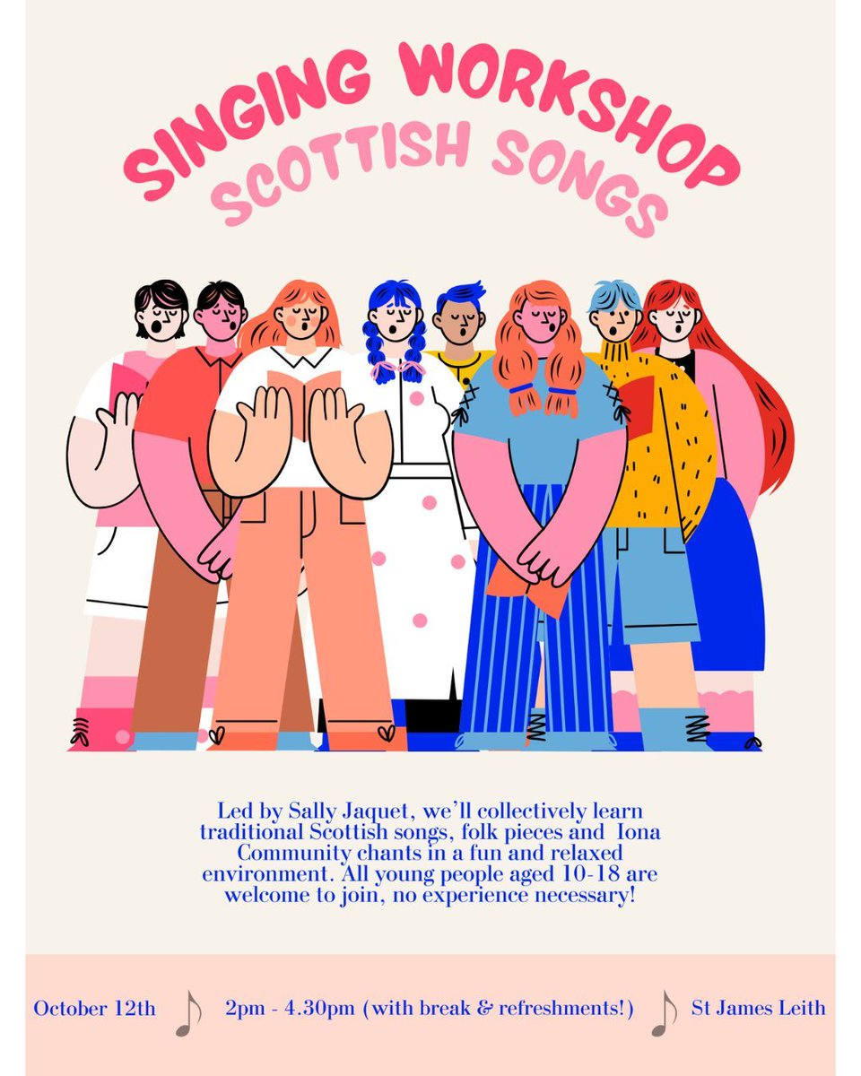 we are really looking forward to welcoming the Taulov girls choir at the weekend, all the way from Denmark! You can come and hear there beautiful singing on Saturday evening, and for young people there is a singing workshop on Saturday afternoon.