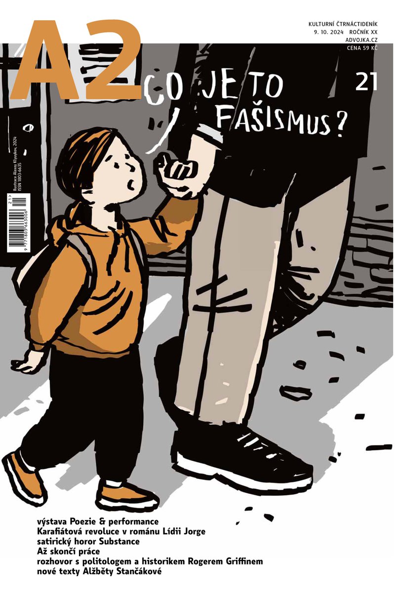 "Emocionální, intuitivní porozumění fašismu považujeme za tak samozřejmé, že si zpravidla ani nevšimneme, že fašismus ne­­umíme přesněji vymezit. Díky tomu si také, když na to přijde, dokážeme snadno vymyslet fašismy pro každou příležitost."

advojka.cz/archiv/2024/21…