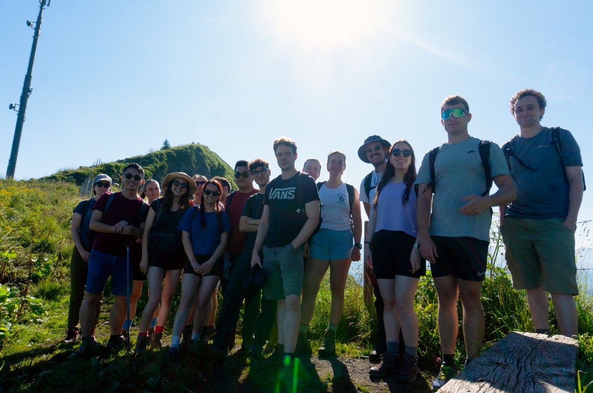 Traditional LESE hike in the beautiful Hoch Ybrig.