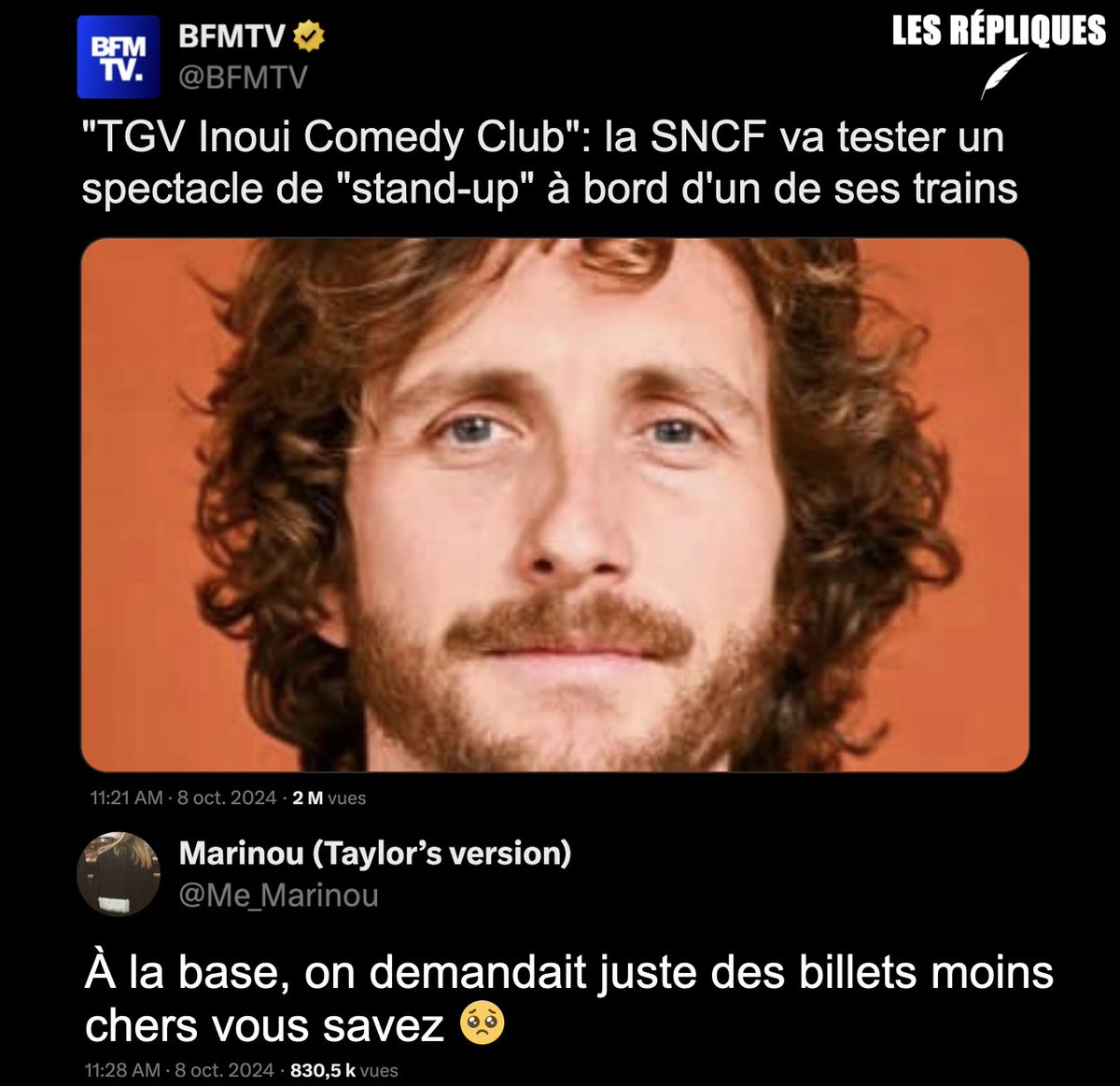 Les Répliques tweet media