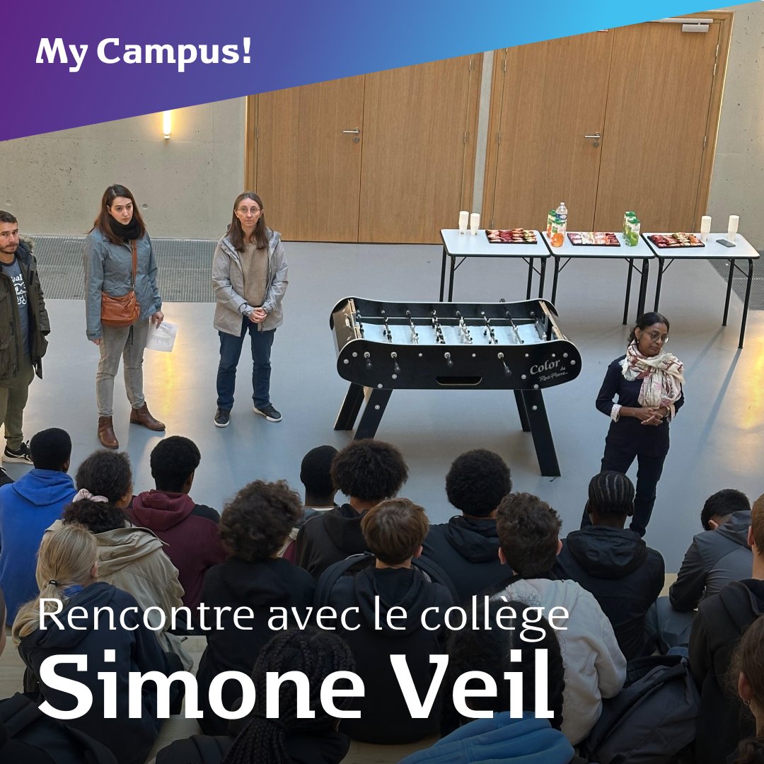 Les collégiens du collège Simone Veil sont venus nous rendre visite hier ! Au programme ? Découverte de l’IA et de la cybersécurité avec ESIEE-IT. L'échange s’est terminé avec la présentation de l’association Ingenios’it 🤖
#collège #IA #cybersécurité