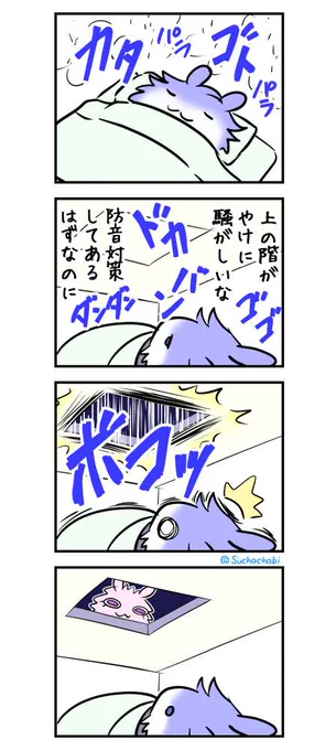 1626日目 上の階が騒がしい 