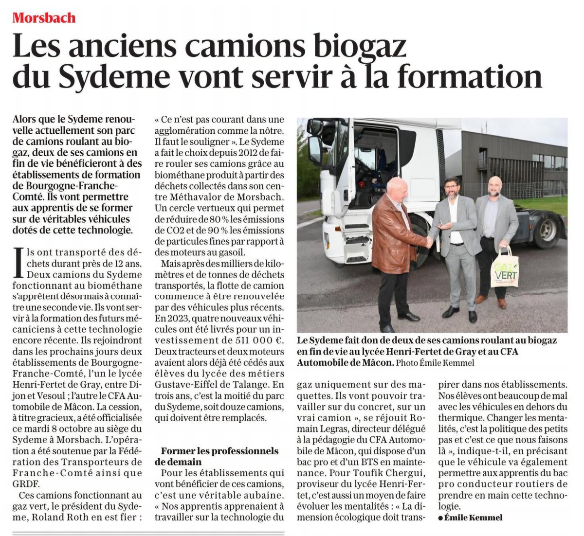 CHERGUI Toufik (@cherguitoufik7) on Twitter photo Retour sur notre déplacement en Lorraine : un accueil chaleureux de Monsieur Roth (Président du Sydeme) et un beau partenariat avec la <a href="/FNTR_FC/">FNTR Franche-Comté</a> et <a href="/GRDF/">GRDF</a> pour équiper nos lycéens en véhicules gaz."
<a href="/DSDEN70/">DSDEN de la Haute-Saône</a> 
<a href="/acbesancon/">Académie de Besançon</a> 
<a href="/PhDestable/">Philippe Destable</a> 
<a href="/SebastienMarmot/">Marmot Sébastien</a> Retour sur notre déplacement en Lorraine : un accueil chaleureux de Monsieur Roth (Président du Sydeme) et un beau partenariat avec la <a href="/FNTR_FC/">FNTR Franche-Comté</a> et <a href="/GRDF/">GRDF</a> pour équiper nos lycéens en véhicules gaz."
<a href="/DSDEN70/">DSDEN de la Haute-Saône</a> 
<a href="/acbesancon/">Académie de Besançon</a> 
<a href="/PhDestable/">Philippe Destable</a> 
<a href="/SebastienMarmot/">Marmot Sébastien</a>