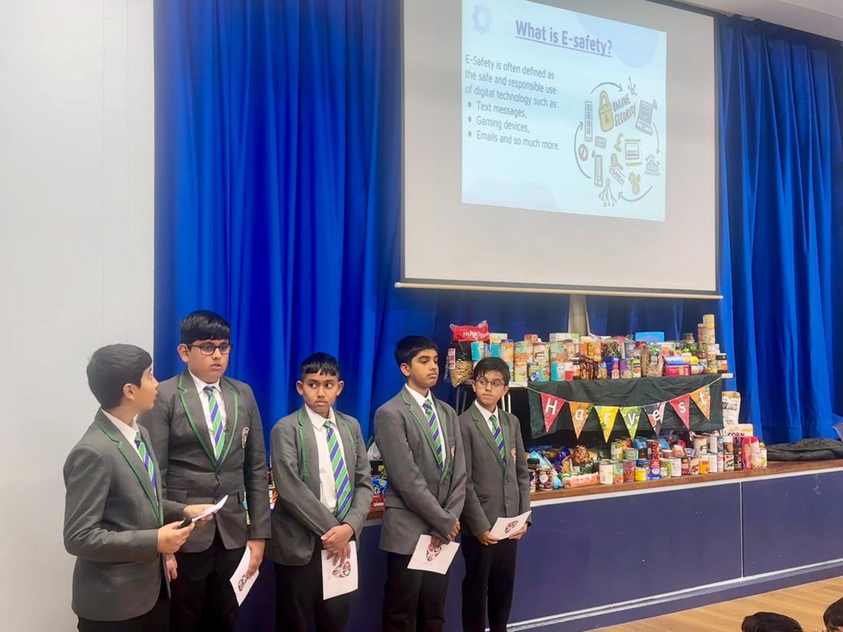 Day 2 of E-Safety assemblies.  #Digital Leaders presenting to almost 400 students from yrs 4-6 at #BeechHill Primary! Fantastic Q&amp;A session. @challneyboys nurturing and showcasing leadership. <a href="/MsAhmedCS/">Jusna Ahmed</a> <a href="/Mr_NRahman/">N Rahman</a> #MrsKara