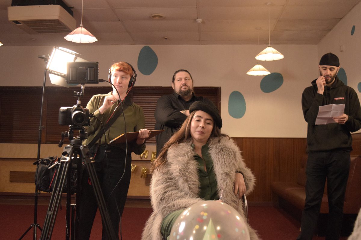 CollectiveVGla's tweet image. Filming Update!

Last week we were filming our new fiction project in the Greenock Torpedo Factory Club. It was a brilliant, productive day, working with a great bunch of talented actors.

More details coming soon!

📸: Rob Mackenzie