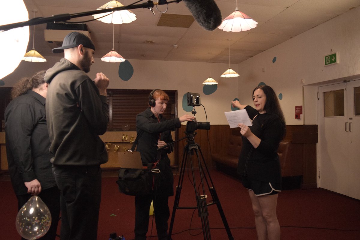 CollectiveVGla's tweet image. Filming Update!

Last week we were filming our new fiction project in the Greenock Torpedo Factory Club. It was a brilliant, productive day, working with a great bunch of talented actors.

More details coming soon!

📸: Rob Mackenzie