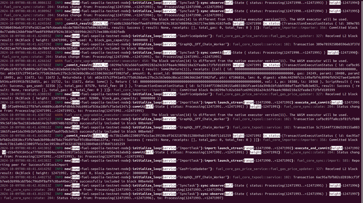Say hi to a synced <a href="/fuel_network/">Fuel</a> Supernode (Sepolia) running on a Rock 5B ARM board.

Fuel was the first optimistic rollup on #Ethereum, &amp; the first to achieve stage 2 security status.

Thanks to <a href="/IAmNickDodson/">nick.sway ⛽️</a> &amp; team for the quick ARM support.

Get ready for mainnet.

+ info⬇️
