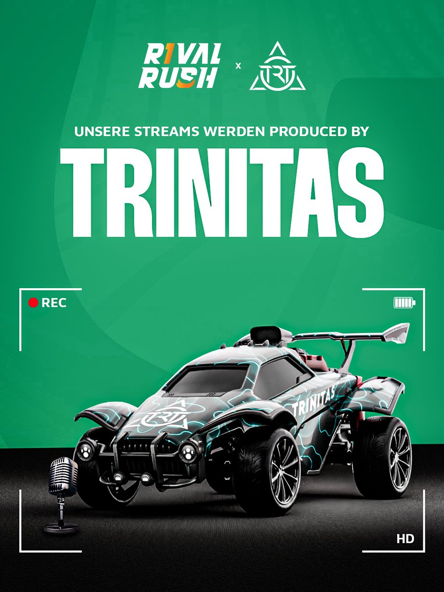RivalRushRL's tweet photo. Unsere Div 1 steht, doch wo kann ich die Spiele sehen? 🤔

@TrinitasEsports wird unsere Livestreams produzieren und die Division 1 live für euch kommentieren! 🥳

Nächste Woche ist es so weit, es wird ein Fest 🤠

➡️ https://t.co/ZVwQ0IeRUT https://t.co/9idRUcDVZW