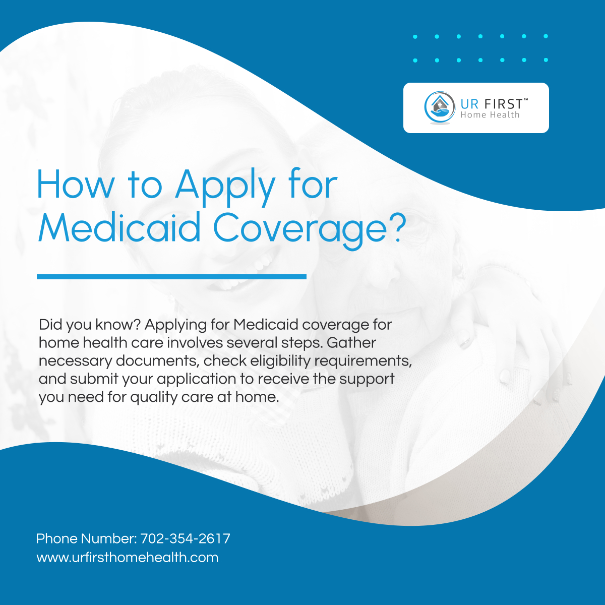 urfirsthomeh's tweet image. Applying for Medicaid coverage for home health care can be straightforward. 

Read more:
business.facebook.com/photo.php?fbid…

#MedicaidTips #HomeCareHelp #NavigateMedicaid #HomeHealthCare #LasVegasNV