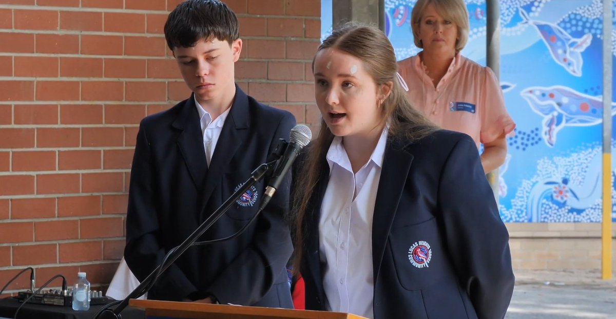 Principal Julie Adams shares her vision as Lucas Heights Community School celebrate the opening of their First Nations Wellbeing Hub. 
Watch their video here: sutherland.storylines.com.au/2024/09/24/fir…