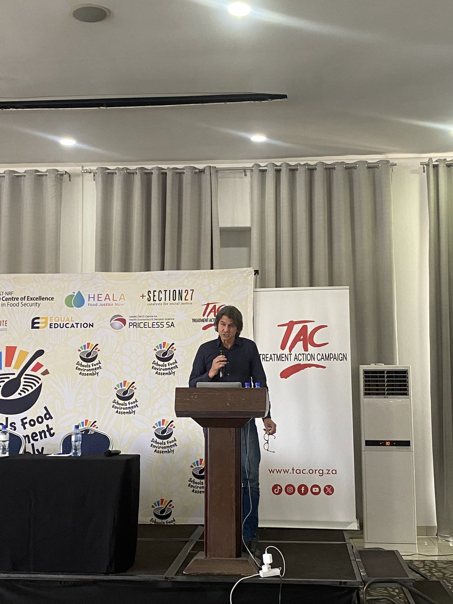 Scott Drimie from <a href="/SAFoodlab/">SAFL</a> set the scene by discussing the Big Bet in other countries, where we refocus food systems to be local, nutritious, and accessible to children. How can we promote agroecology, improve procurement, and create better access to food? #SAFA #SFEA