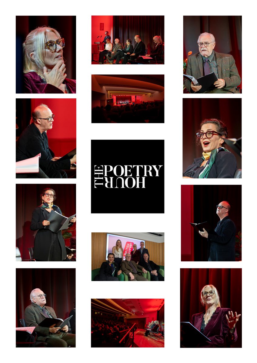Poetry at its best on #NationalPoetryDay - thank you to Brian Cox, Nicole Ansari-Cox, Tim McInnerny and Joely Richardson for their sensational performances.
<a href="/MichaelGrandage/">MichaelGrandageCo</a> <a href="/marywellesley/">Dr Mary Wellesley</a> #britishlibrary #poetry #BrianCox #nicoleansaricox #timmcinnerny #JoelyRichardson