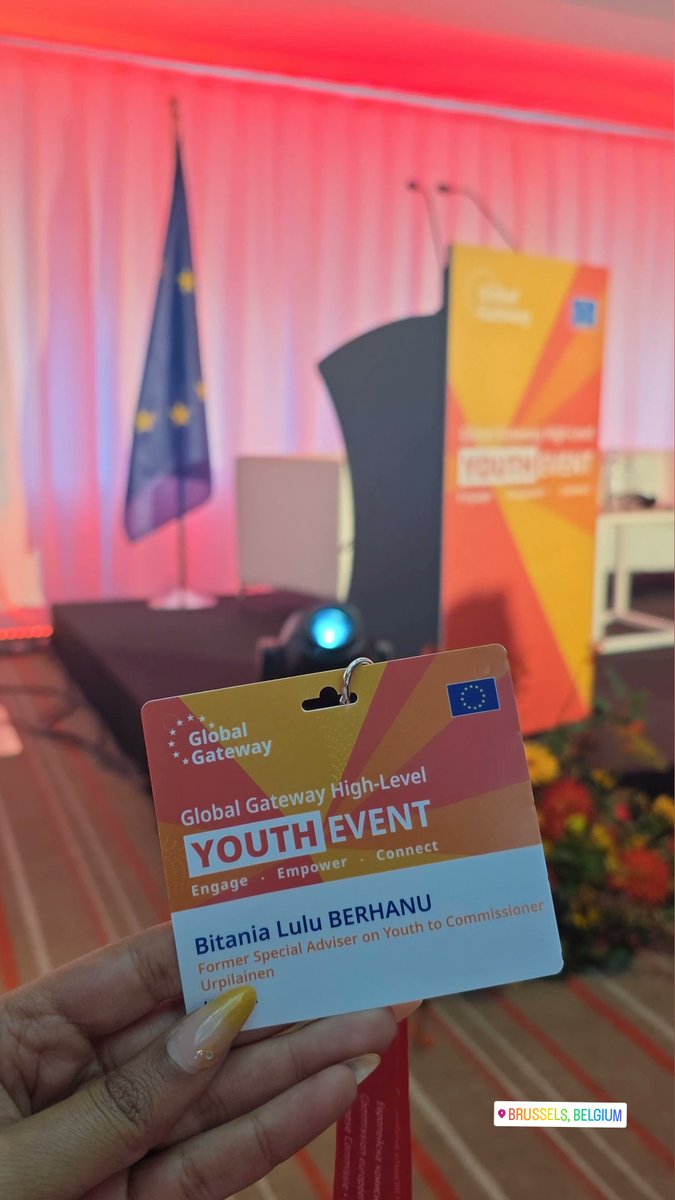 Happy to be taking part in the <a href="/EU_Partnerships/">EU International Partnerships 🇪🇺</a>' Global Gateway High-Level Event on #Youth, amongst my fellow Special Advisers on Youth to EU Commissioner @juttaurpilainen &amp; youth leaders from different youth advisory structures of EU external action.
#youthleadstheway