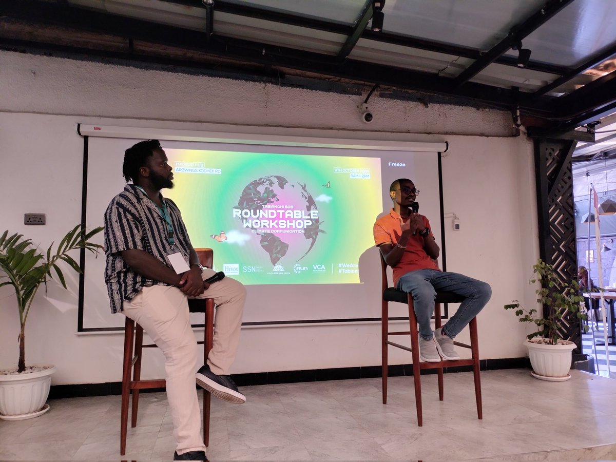 The #TabianchiSOS Stakeholders' Roundtable on Climate Communication  intends to create interaction among media, communication, climate stakeholders, and filmmakers in order to improve climate communication effectiveness. 
#WeAreVCA
#TabanchiSOS