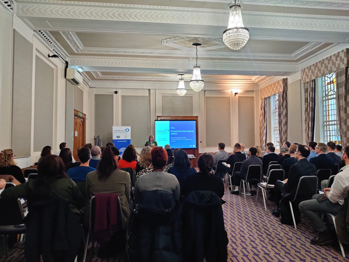 And we're off, a huge thank you to Laura Marquis for chairing todays event. First up we have Dame Bernadette Kelly DCB with the Permanent Secretary Opening Address. #UnlockingtheSCS