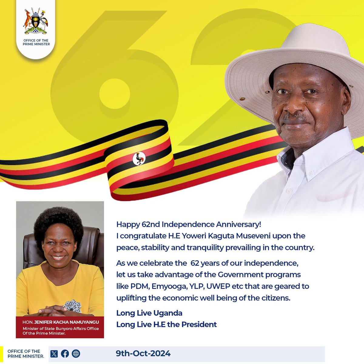 Happy 62nd Independence Day!