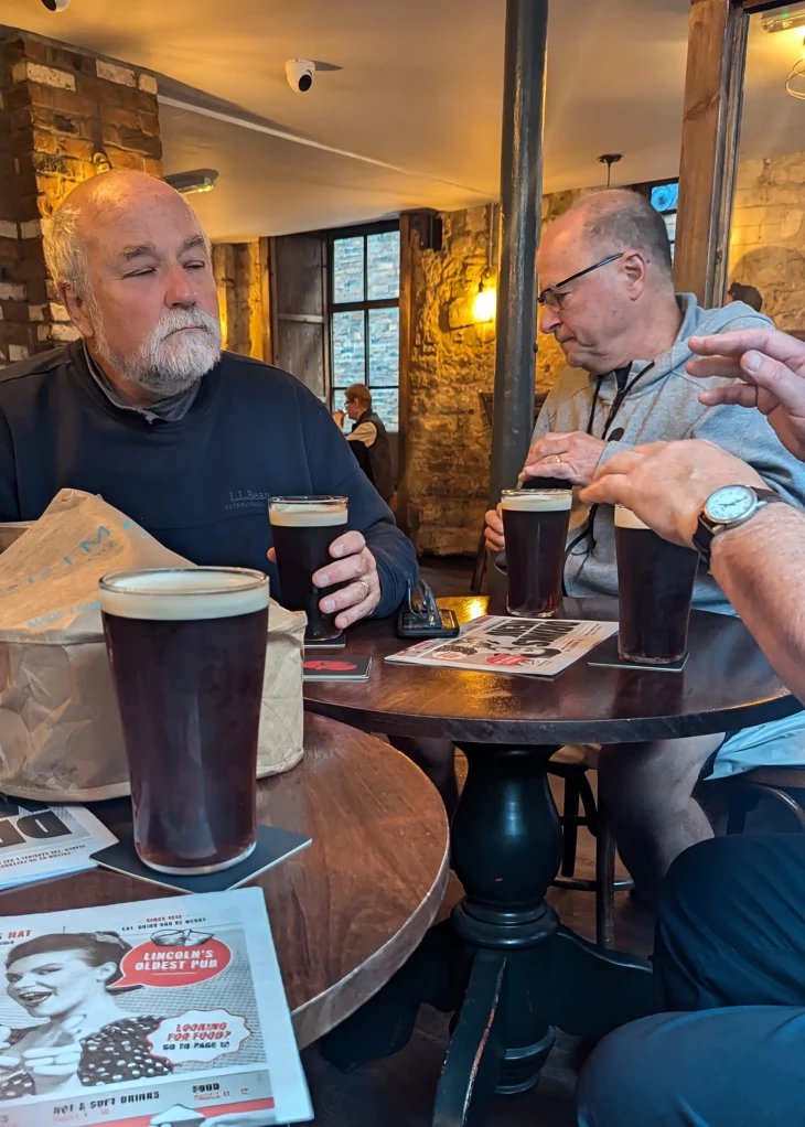 NHS_Martin's tweet photo. New Post - Can our American #PubMen make it up the hill to complete the Lincoln crawl ? https://t.co/o2PjxXybve