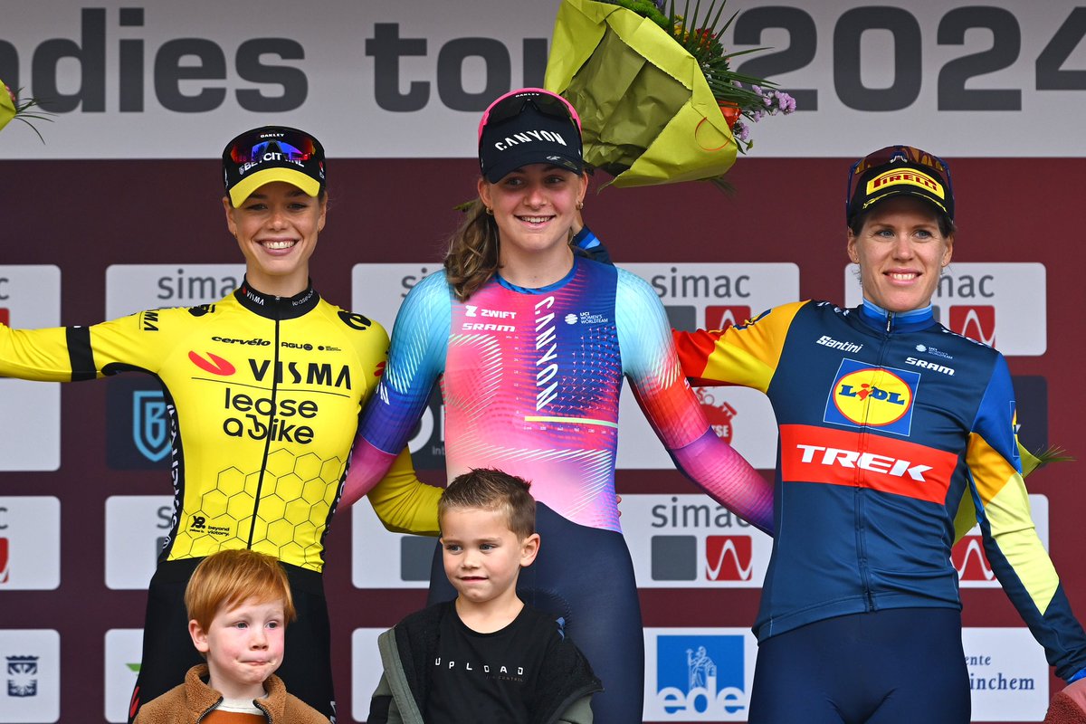 Ellen van Dijk (@ellenvdijk) on Twitter photo Keeping the average age up at the podium <a href="/ladiestour/">Simac Ladies Tour</a>. Congrats to the fast youngsters <a href="/Backstedt_Zoe/">Zoe Backstedt</a> <a href="/liekenooijenn/">Lieke Nooijen</a> 👏 Keeping the average age up at the podium <a href="/ladiestour/">Simac Ladies Tour</a>. Congrats to the fast youngsters <a href="/Backstedt_Zoe/">Zoe Backstedt</a> <a href="/liekenooijenn/">Lieke Nooijen</a> 👏
