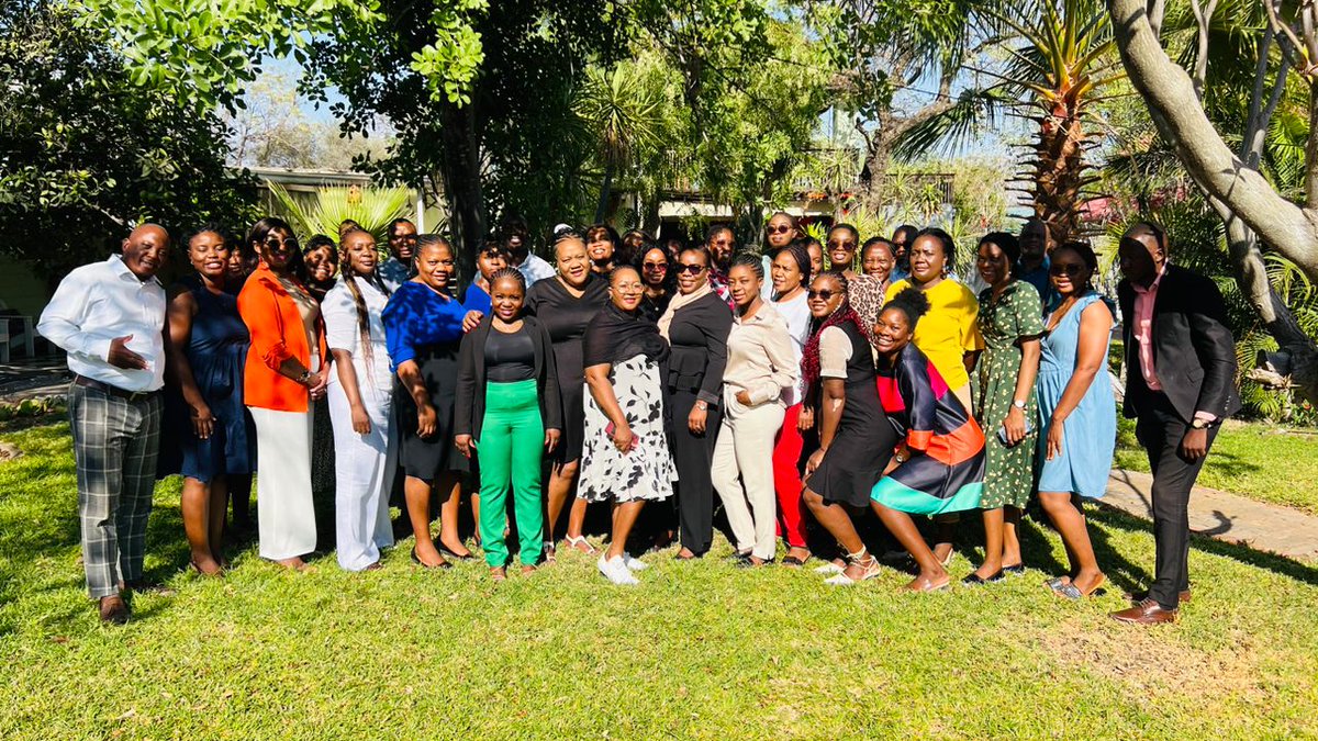 MGECW_Namibia's tweet photo. Social workers from the Ministry are in Rundu (07-10 Oct) for training on the Child Safeguarding & Online Safety from Abuse and Exploitation. The focus is on protecting children from online risks like cyberbullying and exploitation. https://t.co/vZeYH9LKLQ