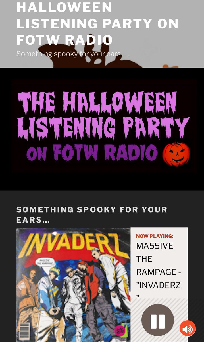 momosuke_4455's tweet photo. 🇦🇺シドニー@fotwradio🎃📻さん
🎶Now Playing
#INVADERZ 👾
by MA55IVE THE RAMPAGE
@ma55iveofficial
今日もありがとうございます♪
#halloweenlisteningparty
#MA55IVE #THERAMPAGE
#RAVERS
#ランぺと世界へ https://t.co/DyKn3Oouya