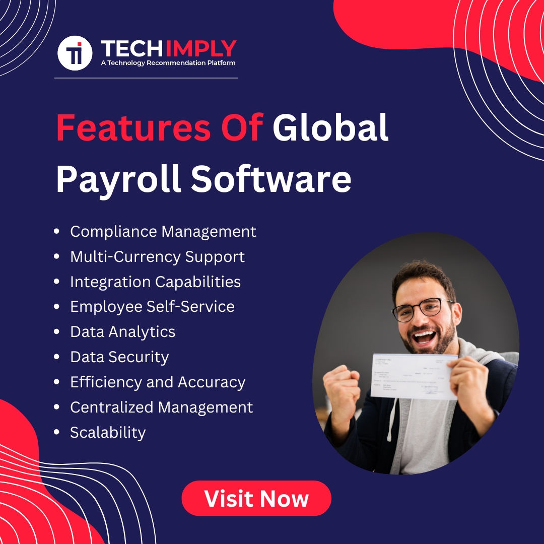Techimply1's tweet image. 📃 Features Of Global Payroll Software

🎯Get Demo: techimply.com/software/globa…

#techimply #compliancemanagement #multicurrencysupport #integrationcapabilities #employeeselfservice #dataanalytics #datasecurity #efficiencyandaccuracy #centralizedmanagement #scalability