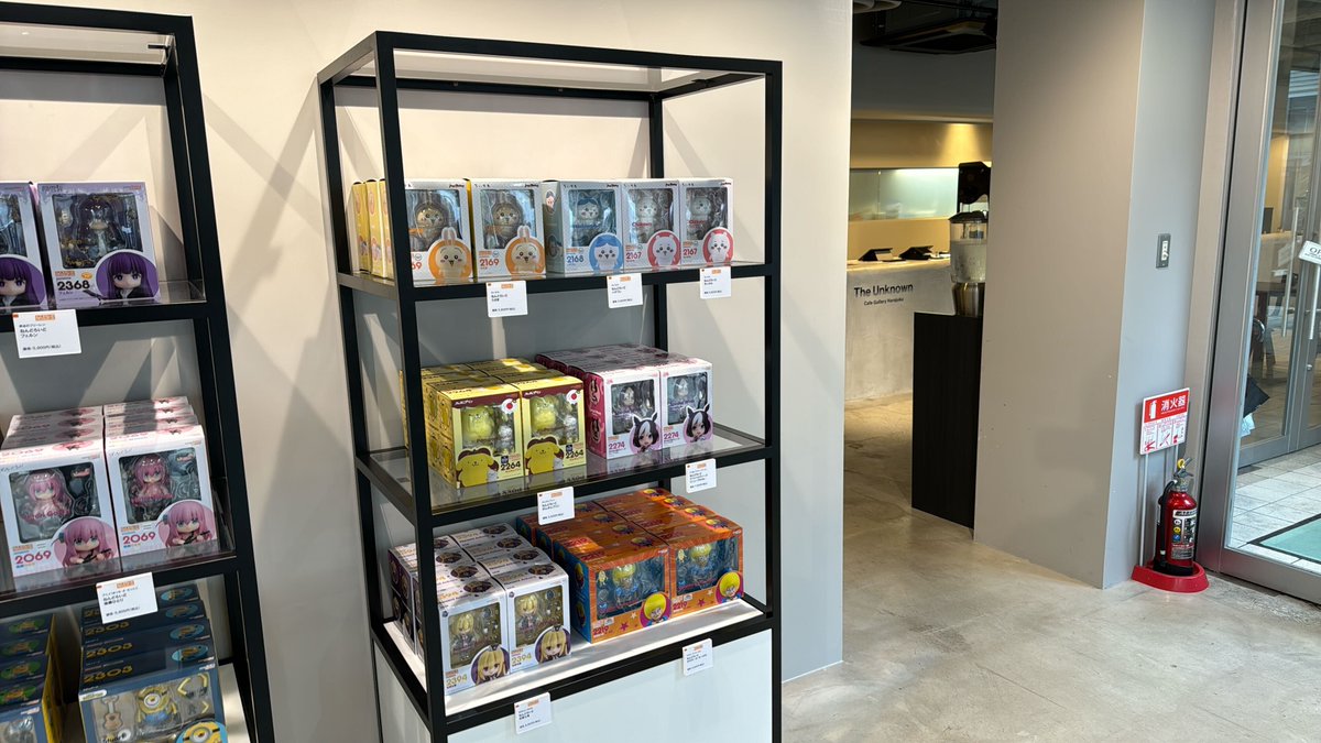 POP UP STORE The Unknown Café Gallery Harajuku ＼ #ねんどろいど や