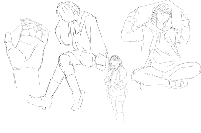 今日のクロッキー 