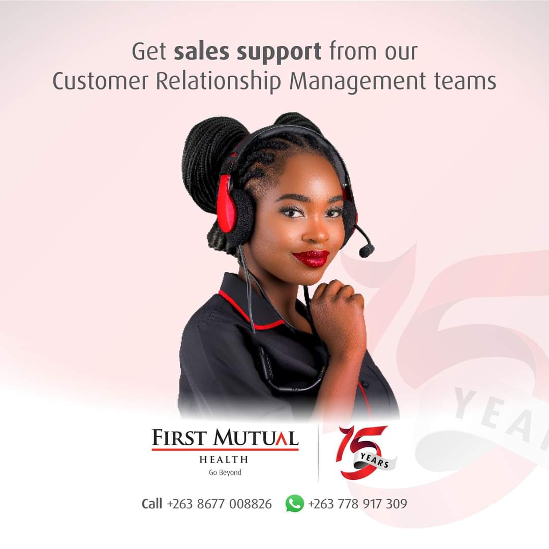FMH_Health's tweet photo. To all our valuable clients, we offer after sales support through our customer relationship management team across the country. Feel free to contact us through our mobile app and call center on the number below:
+263 778 917 309
#FirstMutualHealth #FirstMutualClinics https://t.co/VfaN8AzFq8