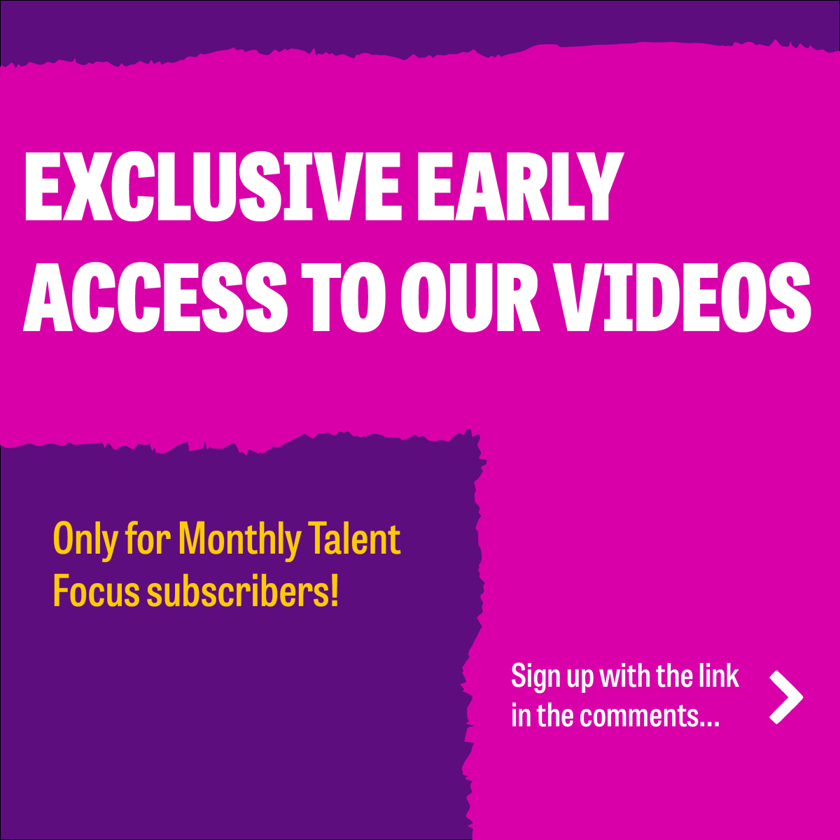 Want exclusive access to our next video?

There's only one place to get that... next week's Monthly Talent Focus! 💌

Every month, we'll be landing in your inbox with the hottest tips &amp; advice that you can't afford to miss out on.

Subscribe here: i.mtr.cool/hvpaclviyv

#hr