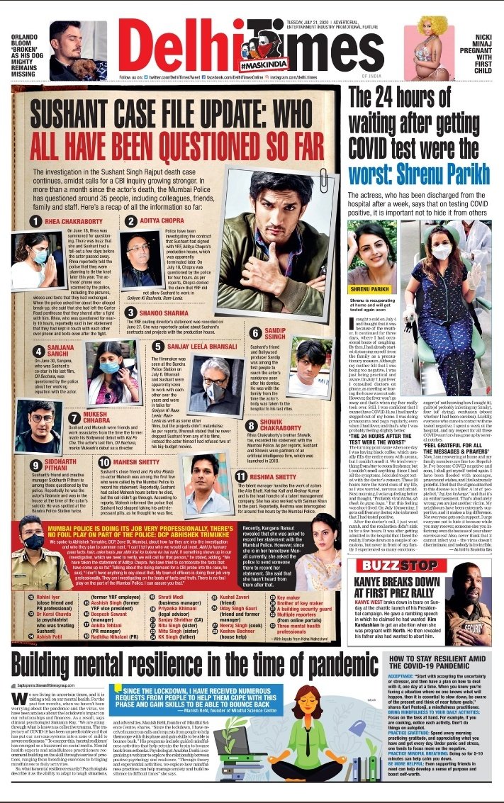 BanasreeDhar1's tweet image. CBI Must Act InSSRCase
📌 @CBIHeadquarters arrestSSR
STAFFS?
👇
@Tweet2Rhea KWAN?
👇
ILLEGAL VISIT2 COOPER?
FAMILY ROAMING FREE?
👇
FIR
306,341,342,380,406,420,506,120B
📌TRANSACTION between SSR &amp;amp; @thisissandeeps ACCOUNTS?
@dir_ed
#ArrestSandeepSingh
#JusticeForSushantSinghRajput