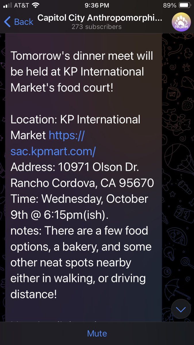Sacfurs's tweet photo. Wednesday’s dinner meet will be at KP Market in Rancho Cordova, 6:15 https://t.co/UJ5yM83QRL https://t.co/EHf8bKUQPi