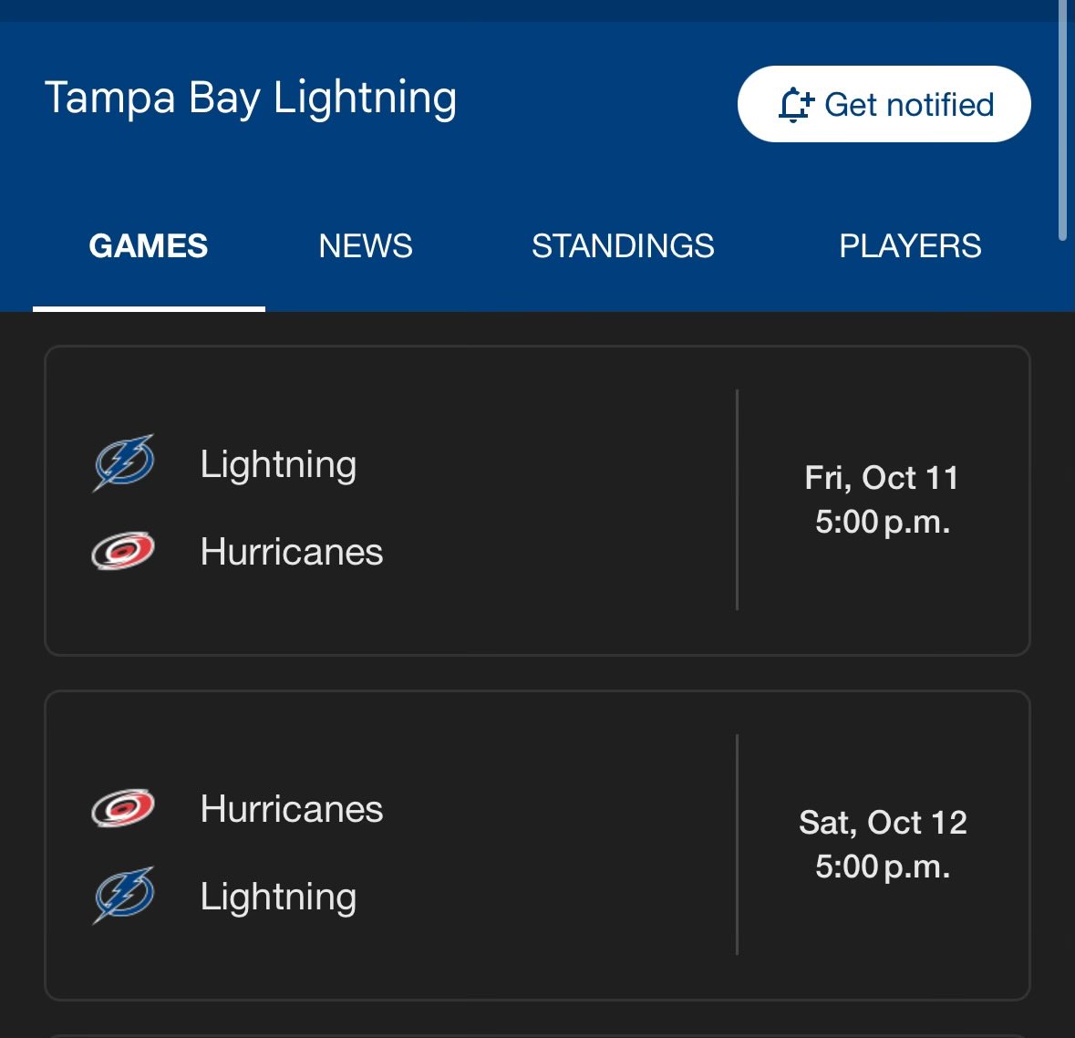 What a sick joke the <a href="/NHL/">NHL</a> is playing on the fine people of Tampa with this scheduling