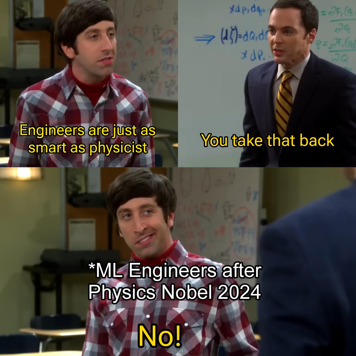 Conversation between a CS grad and his Physics Professor  #rocket