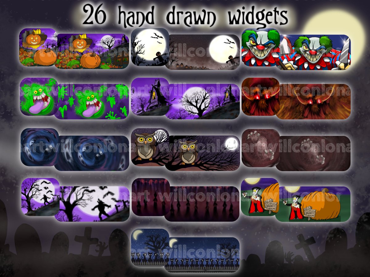 If you're looking to Spook-ify your iphone or iPad with some kick ass HAND DRAWN Halloween Wallpapers, Widgets and Icons then YOU ARE IN LUCK!

I just dropped my Halloween Pack on Etsy and even put it on sale 30% off!

Check it out!

williverse.etsy.com/ca/listing/180…

#Halloween #Spooky