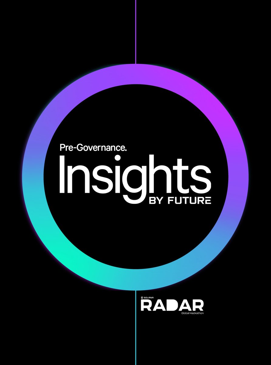 Life's too short for bad decisions.

Which is why we have just submitted our build to the DAO &amp; Network State's track within the @ColosseumOrg Radar Hackathon.

A thread on the Why, How &amp; What 🧵 /11