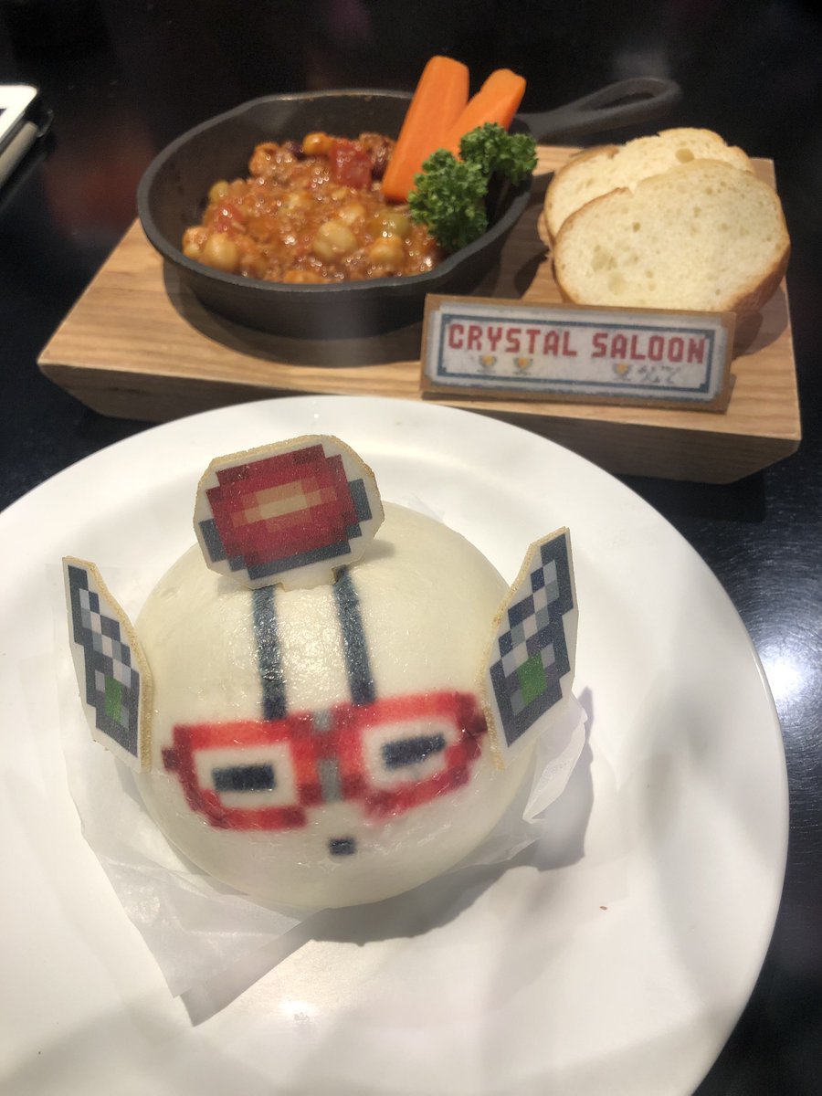 log_tadaima's tweet image. 先日兄者とスクエニカフェへ行って参りました。 
次は35周年かな？1年刻みでやってくれても全然ええんですけど！！