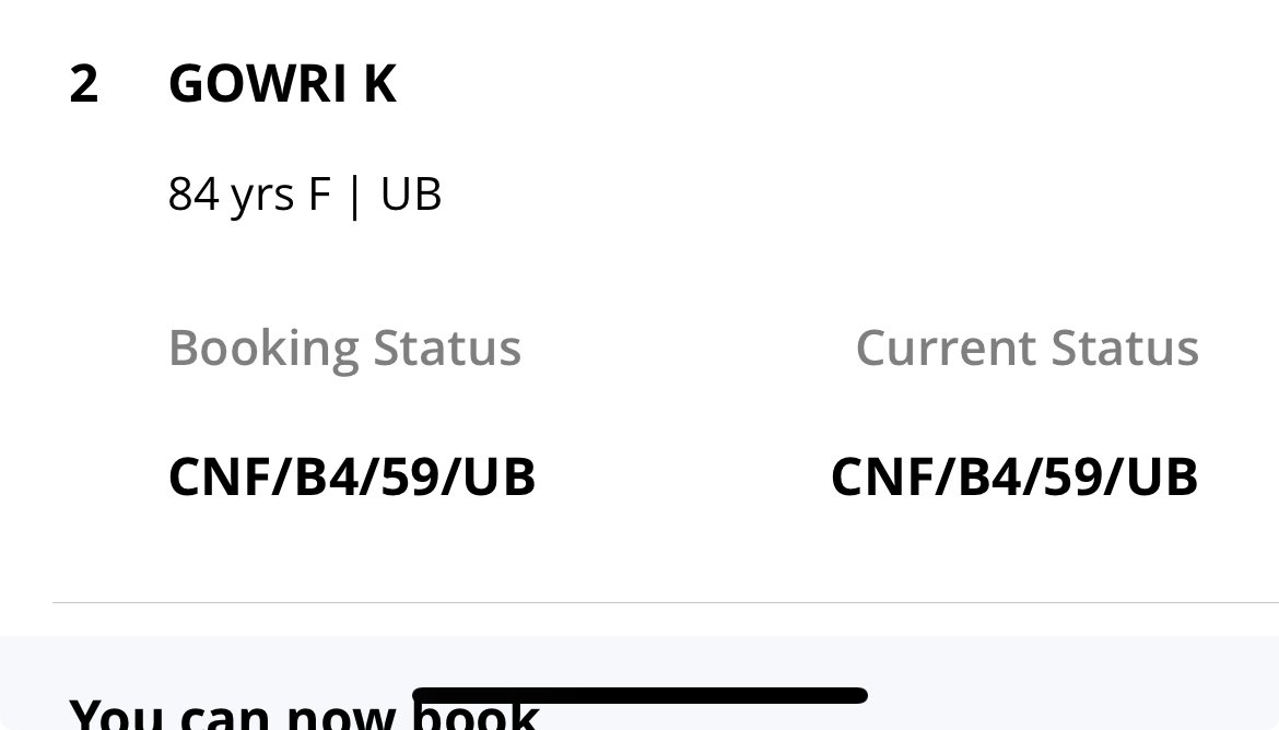 Vigneshmurali95's tweet photo. @IRCTCofficial  

IRCTC allocating a Upper Berth to a 84 year old woman. What the heck @IRCTCofficial https://t.co/nOu1ZIzi18