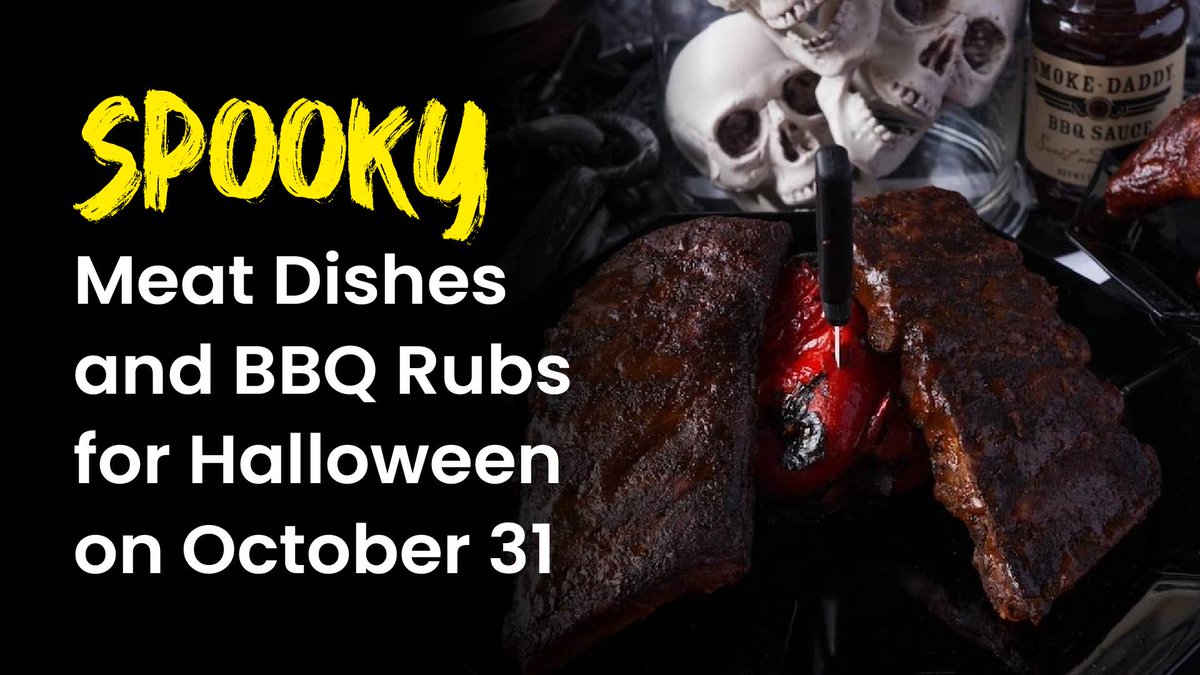 Isabella08091's tweet image. bbqdryrubs.com/spooky-meat-di…

 Turn up the scare factor this Halloween with spooky meat dishes and BBQ rubs that are perfect for a haunted gathering! Discover recipes . 

#HalloweenBBQ  #SpookyRecipes  #BBQSeason #SpookyFood #HalloweenPartyFood #SpookySeason #bbqdryrubs