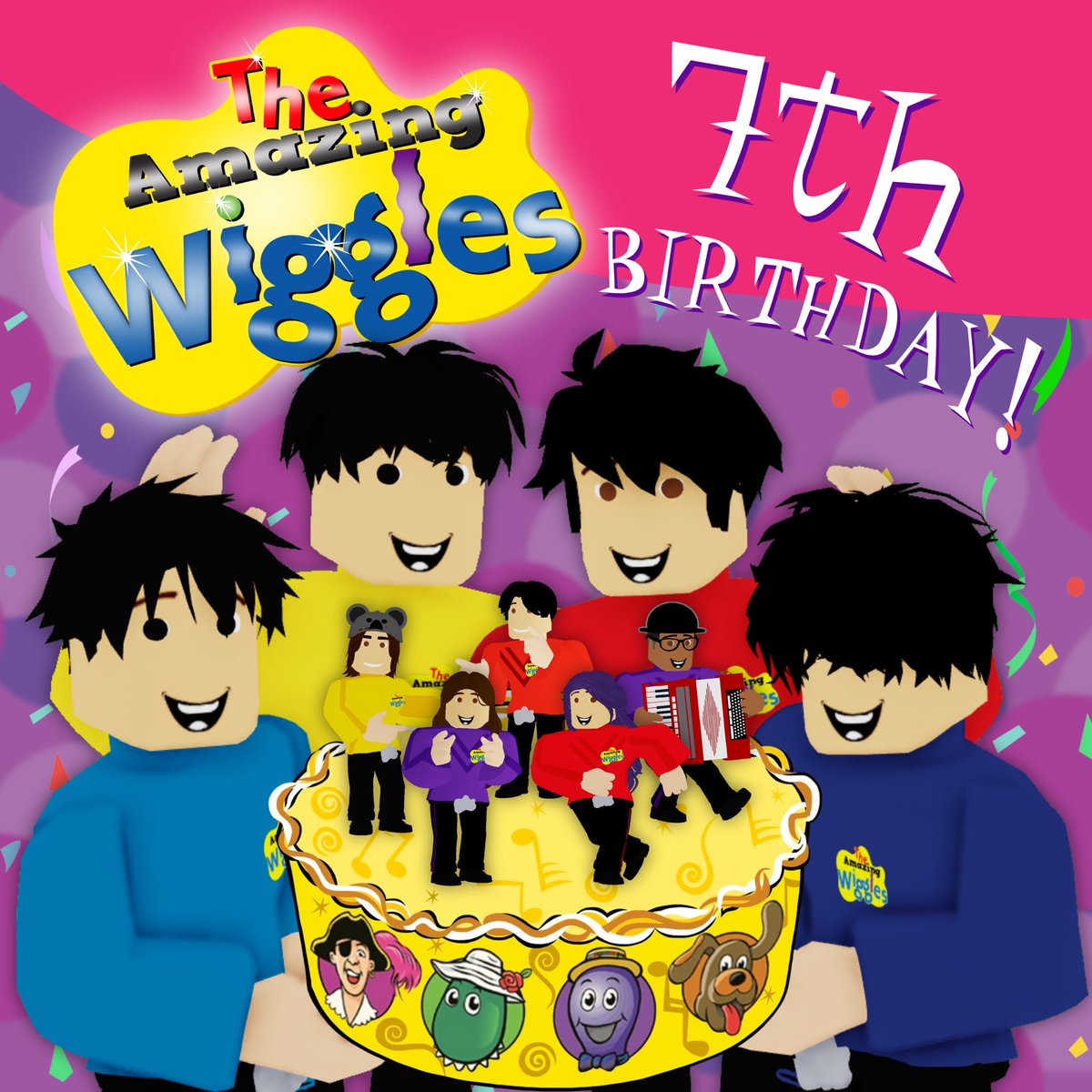AmazingWiggles's tweet photo. 🥳💛❤️💙💜! https://t.co/iGjGA6Adc8