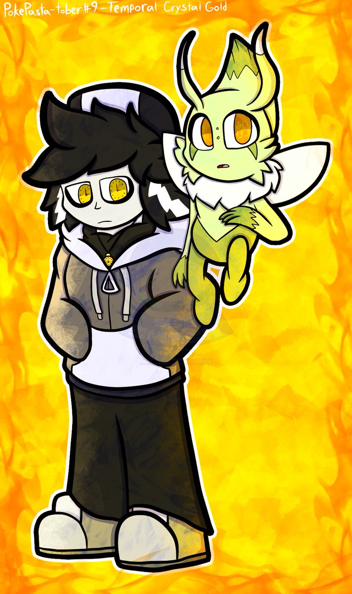 SsbBurger's tweet photo. Day 9 - Temporal Crystal Gold
#pokepasta #octoberartchallenge #temporalcrystal https://t.co/4FvKNsBVwv