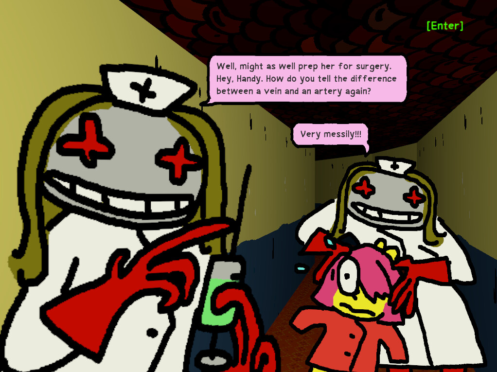 Anthology Of The Killer is out on Steam now. A brilliantly funny series of horror-comedy shorts (all adding up to one big narrative) from the creator of Space Funeral, Goblet Grotto and many other extremely weird things. Huge recommendation to all.

store.steampowered.com/app/3212530/An…