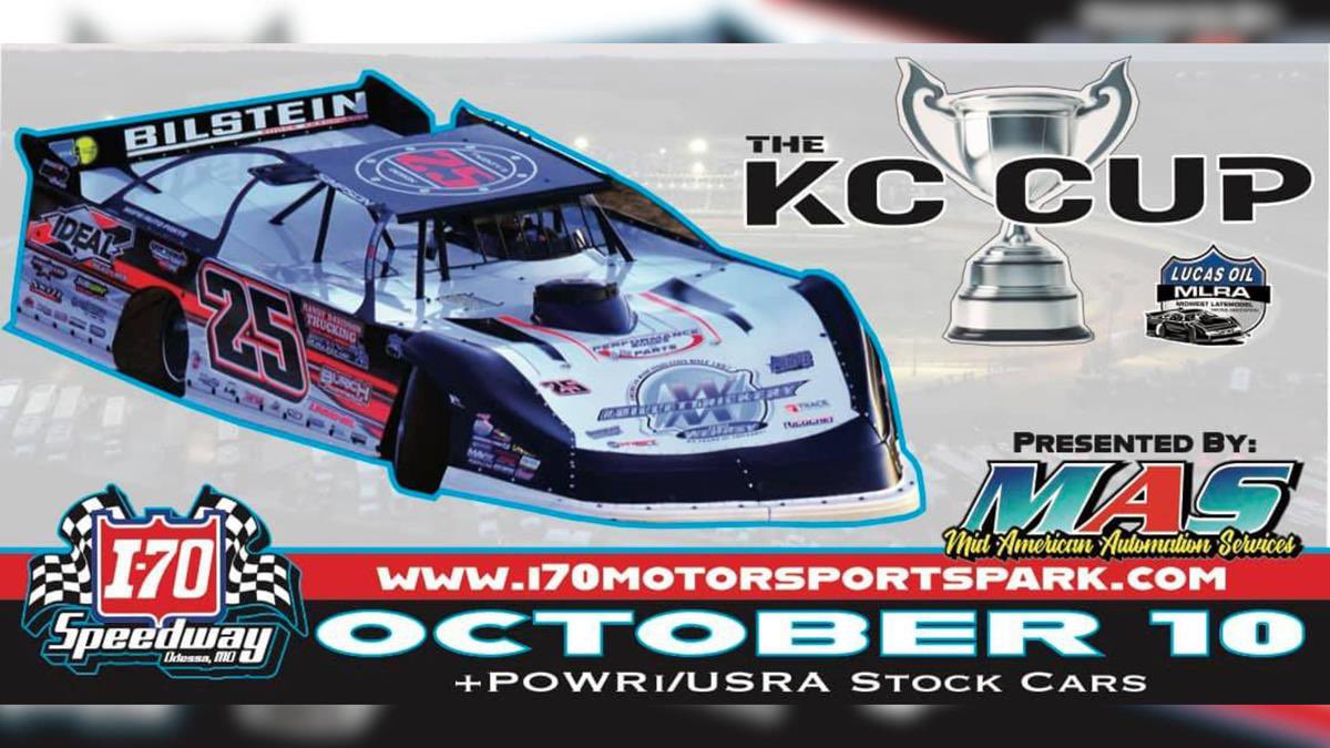 UP NEXT AT I-70 🚨

KC Cup Presented by Mid American Automation Services featuring @MLRA Super Late Models Thursday, October 10!

READ FULL DETAILS HERE ⬇️⬇️⬇️
i70motorsportspark.com/press/2024/art…