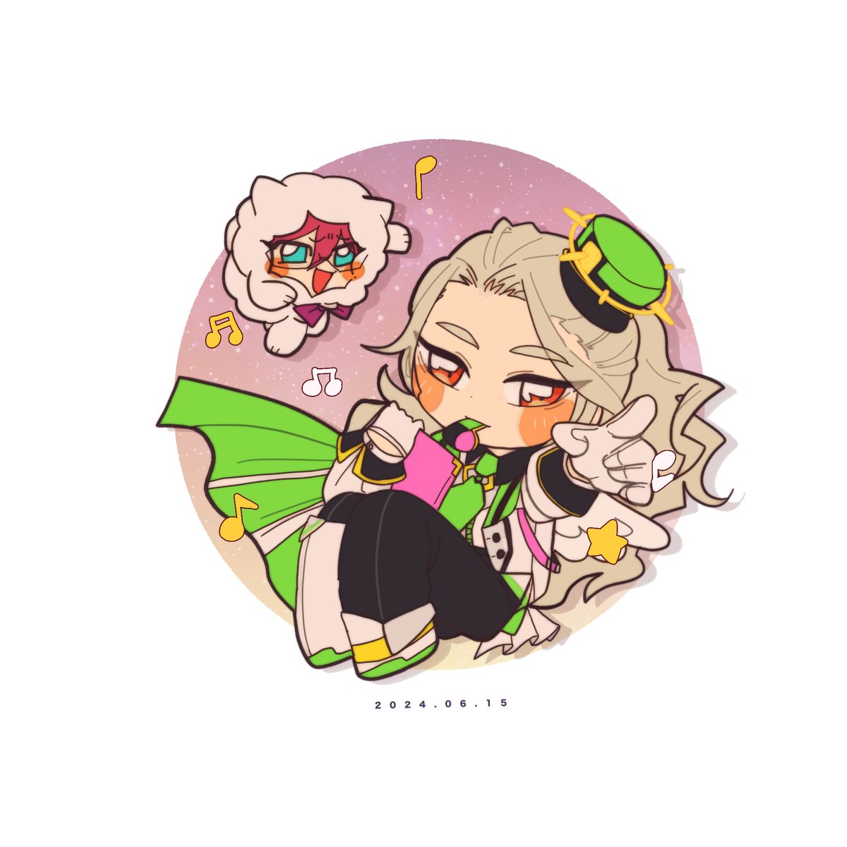 Adam絵再掲。おめでとう🎊
(今度デカデカ同士でかくね) 