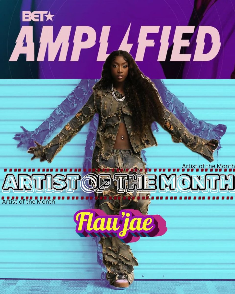 godschance's tweet photo. @Flaujae as the October Nissan + BET Amplified Artist of the Month. With her dynamic talent, unique style, and captivating performances, Flau’jae is making major moves. 🌟@nissanusa #NissanAmplified #BETMusic #RoadToStardom Posted @bet #styledbychance https://t.co/HGocPfbeVH